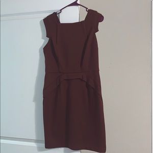Maroon dress